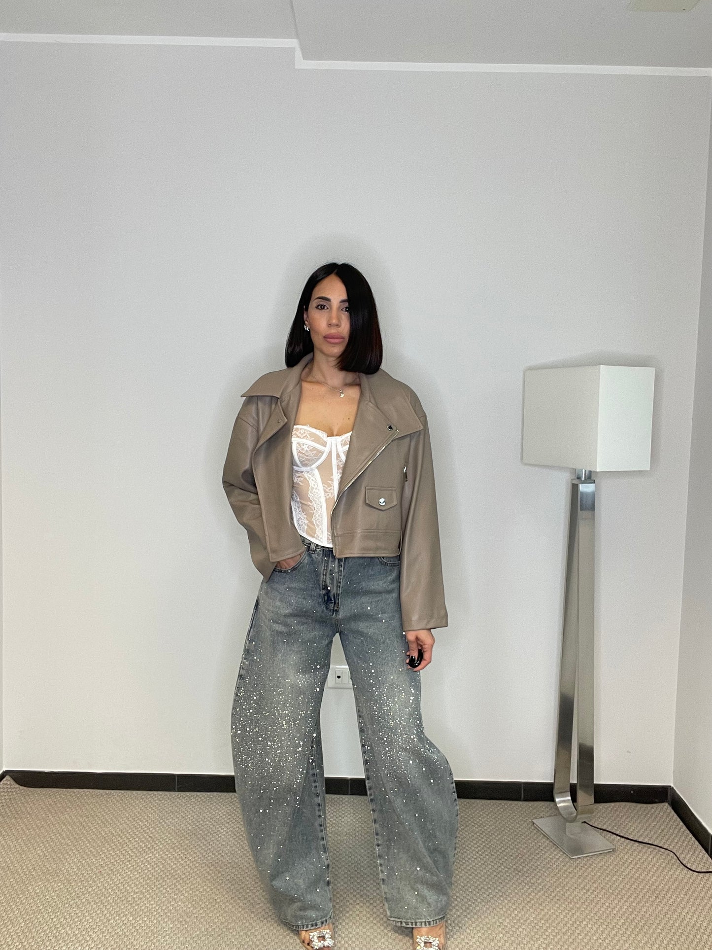 Chiodo Oversize Crop