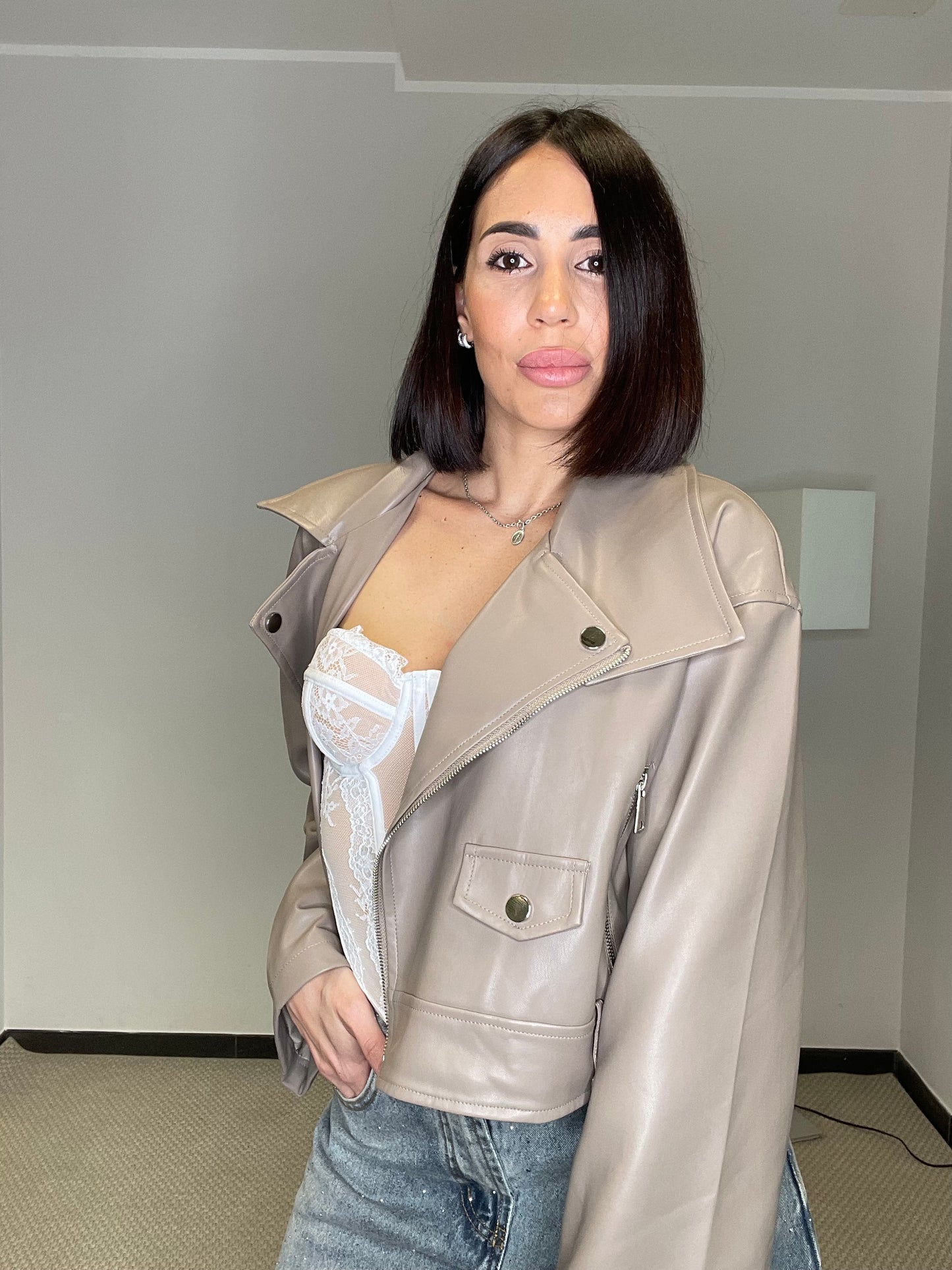 Chiodo Oversize Crop