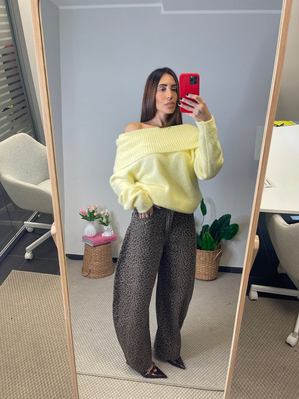 Jeans Balloon Animalier