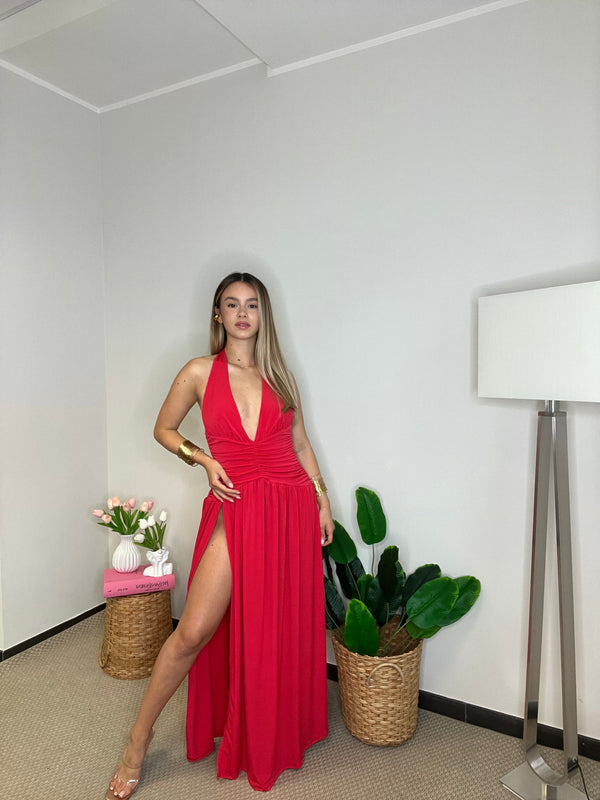 Abito Kylie Rosso