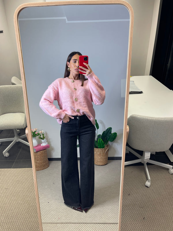 Jeans Gamba Larga Sfrangiato