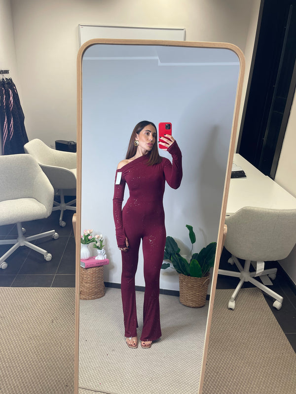 Tuta Aderente Glitter