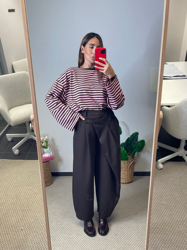 Pantalone Chiusura Asimmetrica