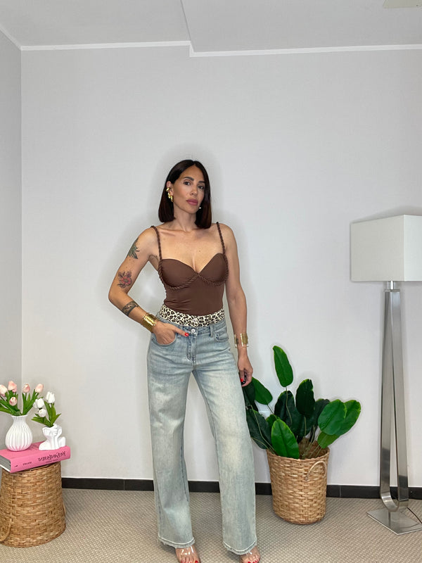 Jeans Doppio in Vita