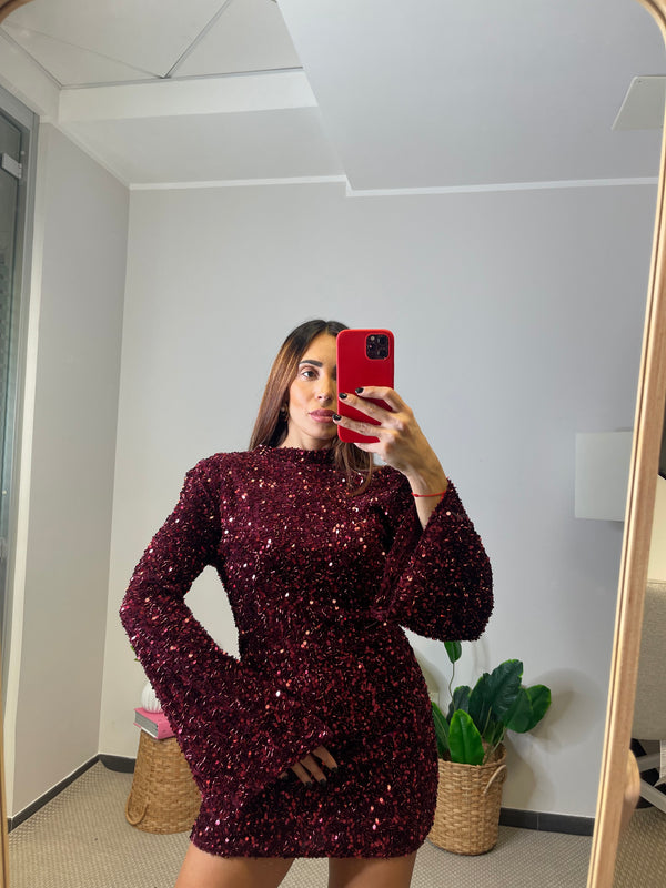 Abito Velluto&Pailettes